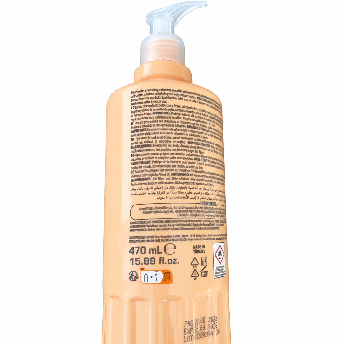 ANAQA – After Shave Hidratante para Cara y Cuello Nº 03 470 ml