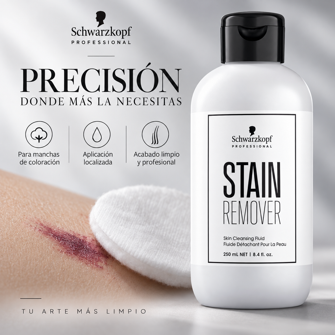Schwarzkopf Professional – Quitamanchas de Tinte para la Piel 250ml