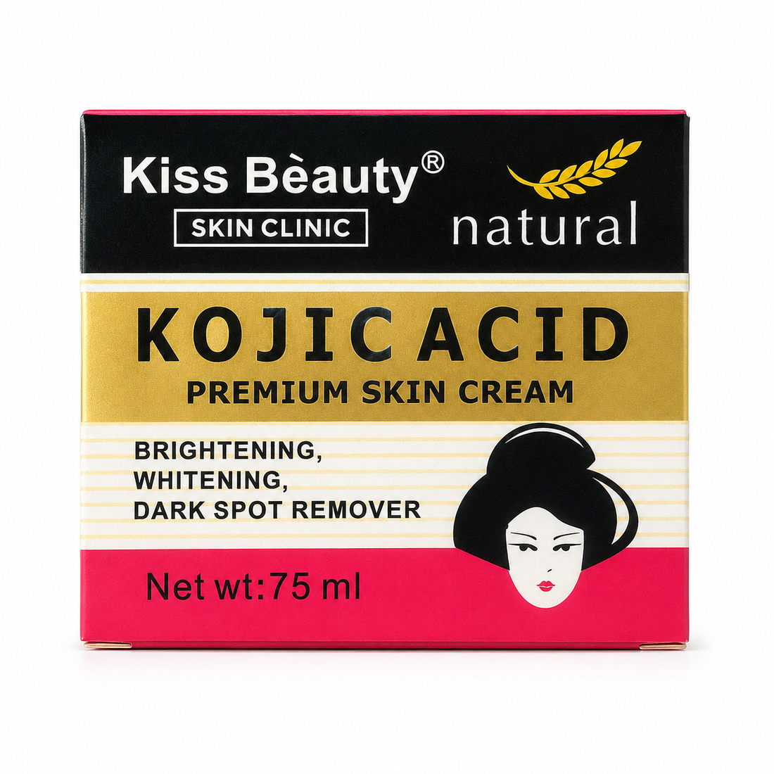 Kiss Beauty – Crema Facial para Manchas e Iluminar el Tono 75 ml