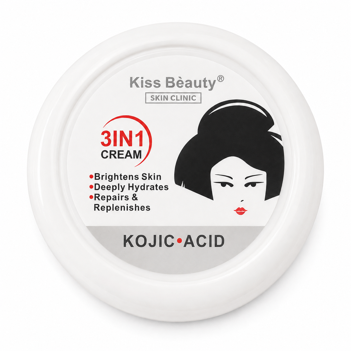 Kiss Beauty – Crema Iluminadora e Hidratante para Todo Tipo de Piel 300 ml