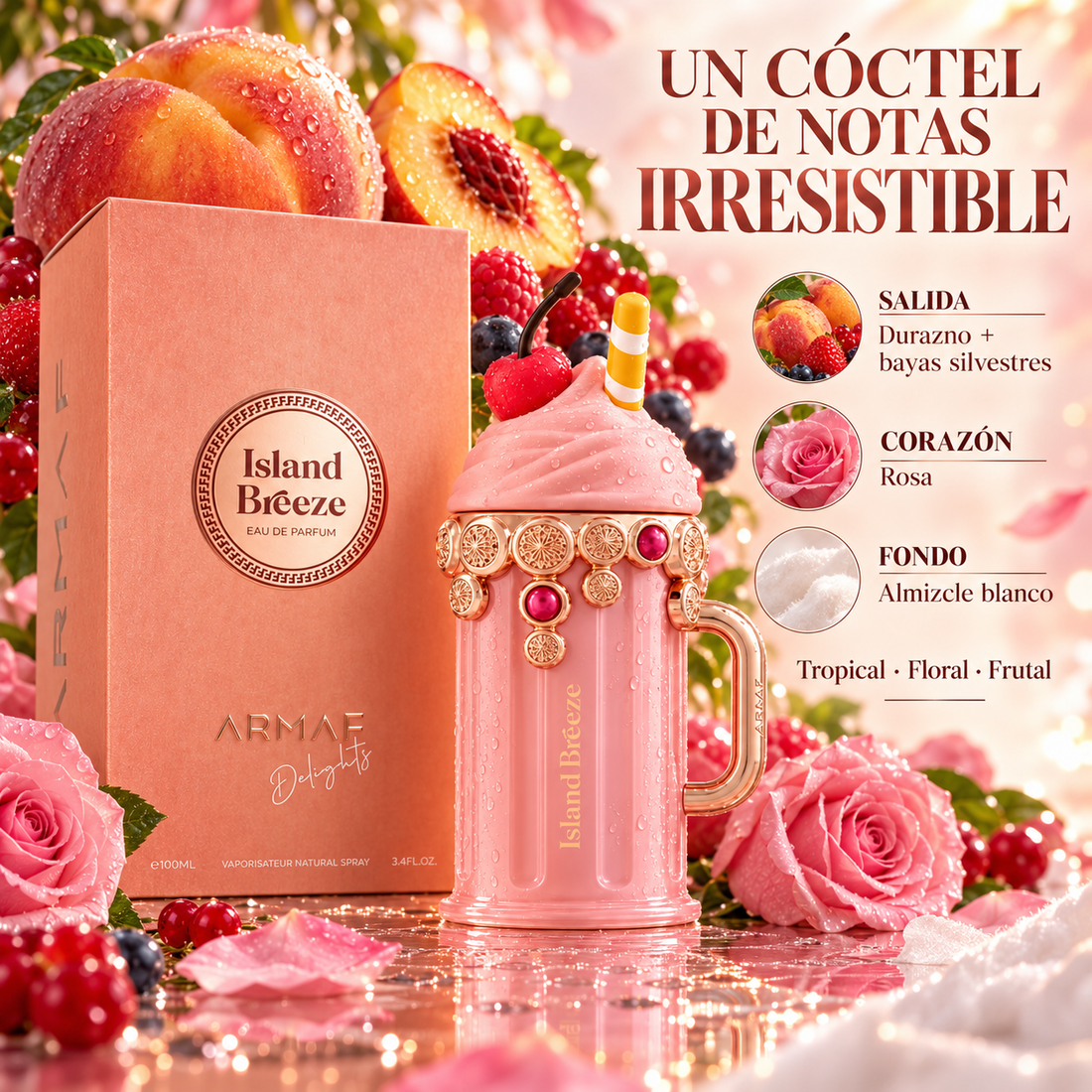 Armaf – Perfume Unisex Floral Frutal Island Breeze 100 ml