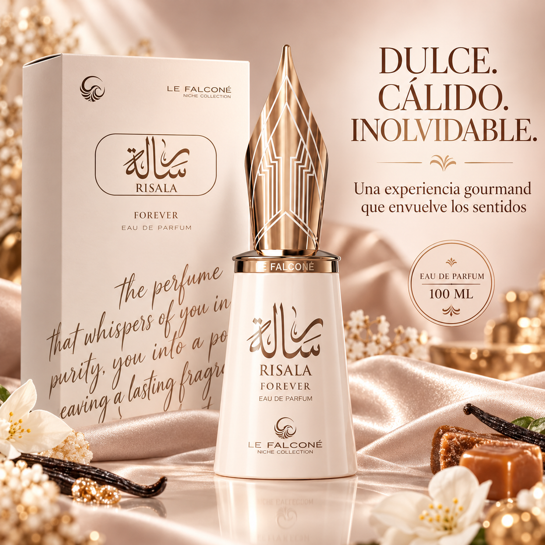 Le Falconé – Perfume Oriental Vainilla para Mujer Risala Forever 100 ml