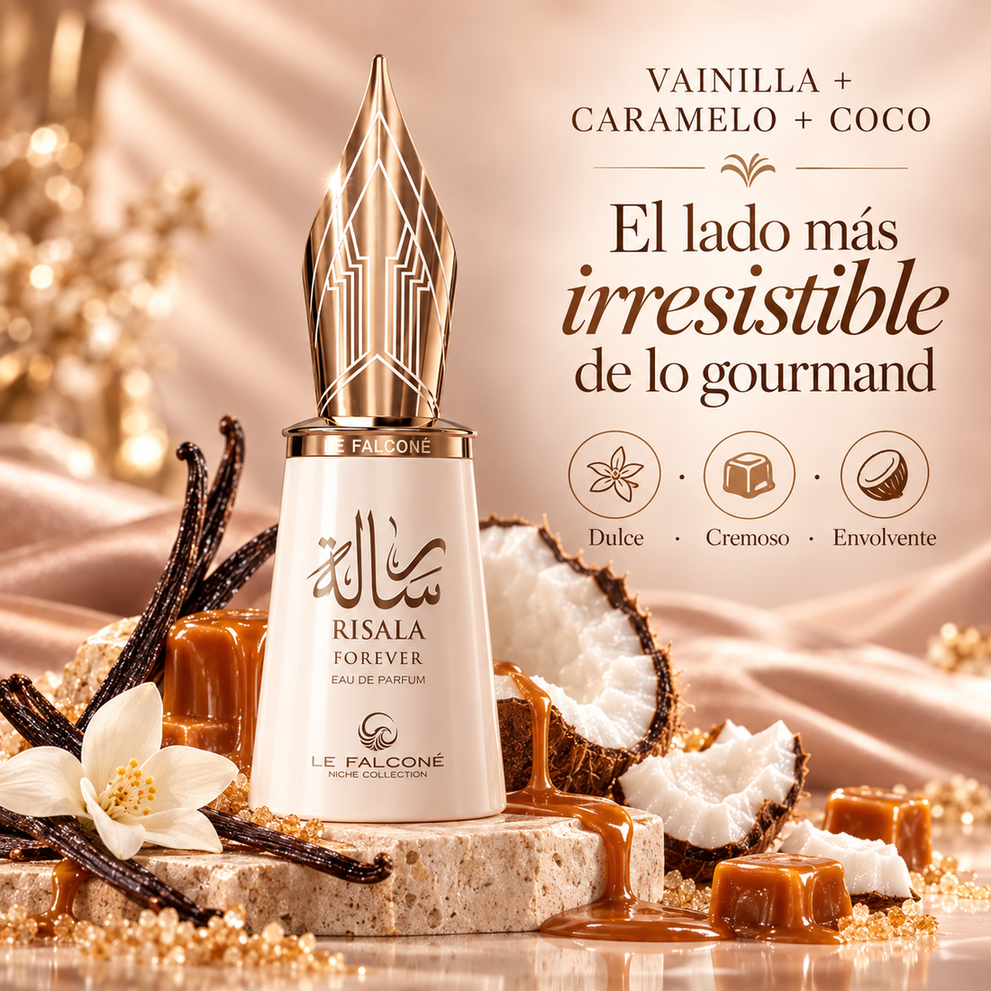 Le Falconé – Perfume Oriental Vainilla para Mujer Risala Forever 100 ml