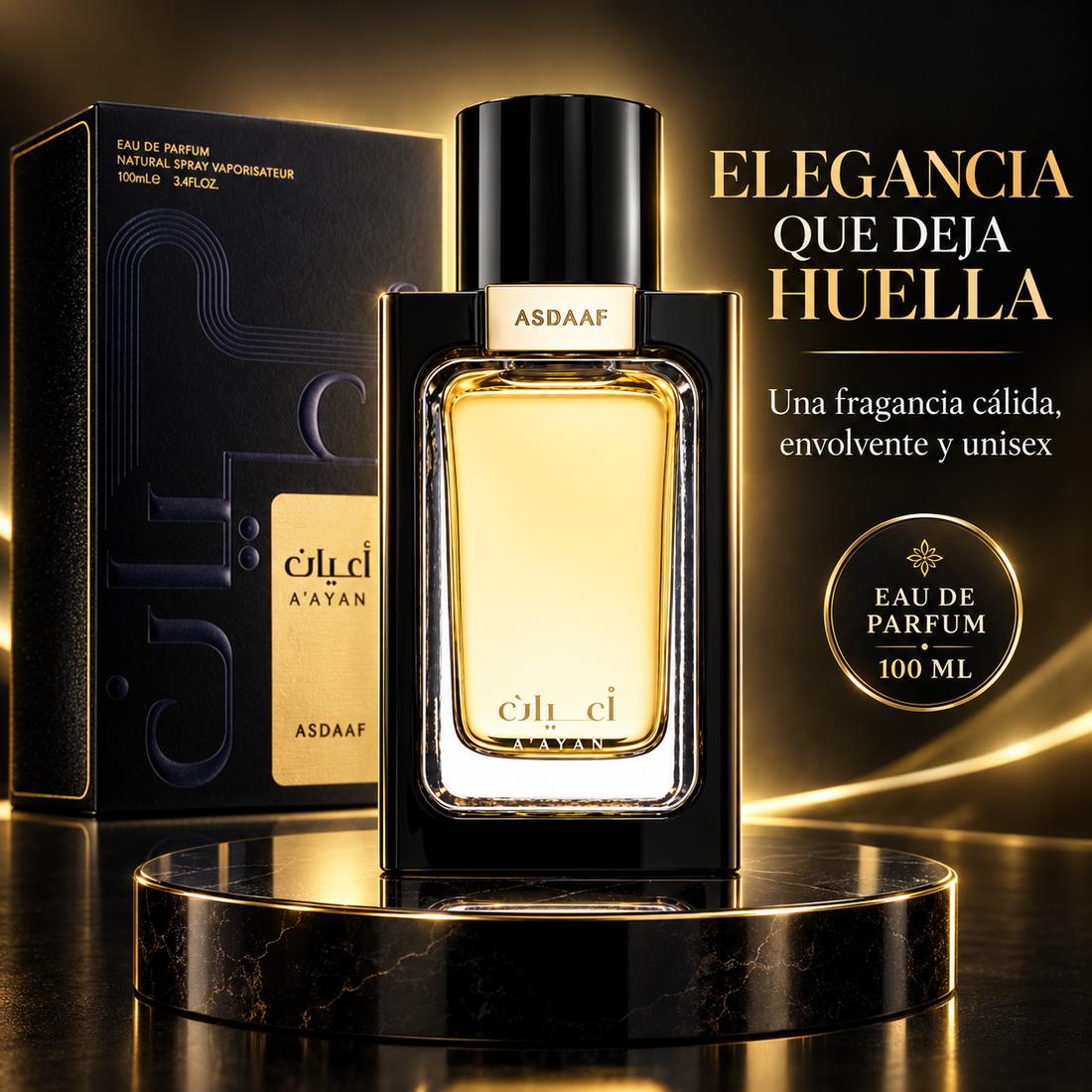 Lattafa ASDAAF – Perfume Unisex A'ayan Eau de Parfum 100ml