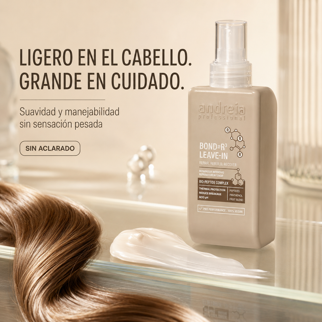 Andreia Professional – Leave-In Reparador para Cabello Dañado con Protección Térmica 100 ml