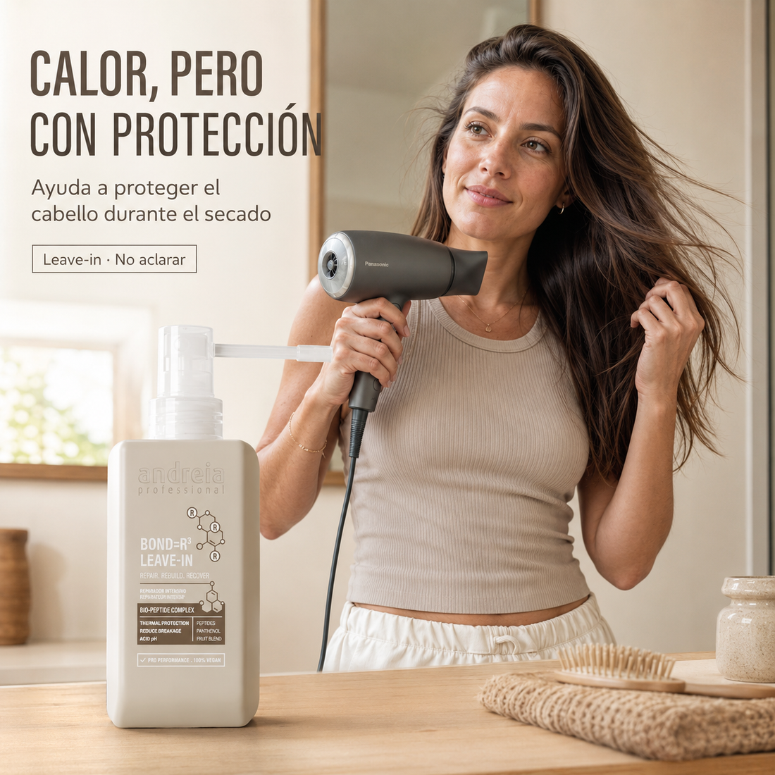 Andreia Professional – Leave-In Reparador para Cabello Dañado con Protección Térmica 100 ml