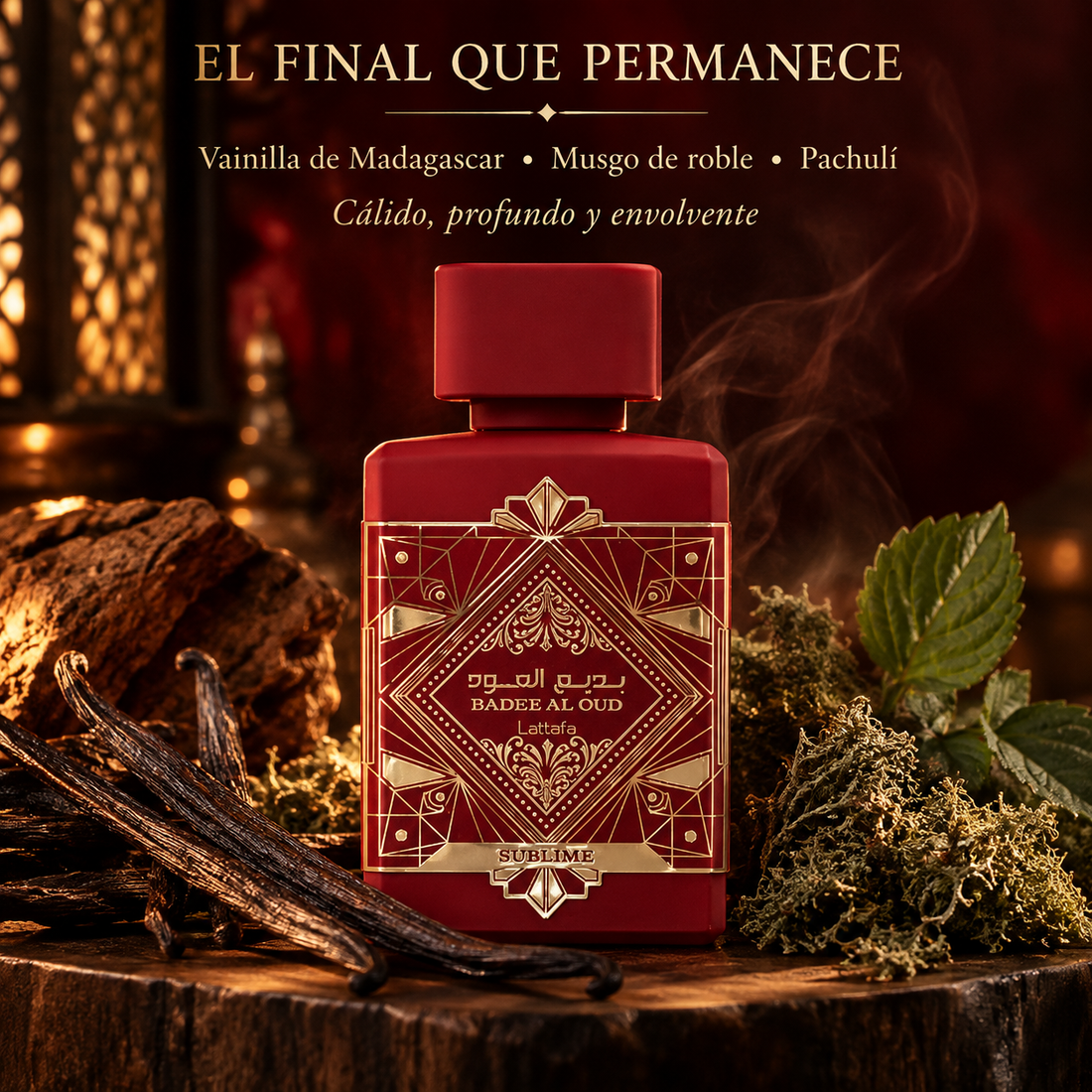 Lattafa – Perfume unisex amaderado y aromático 100 ml