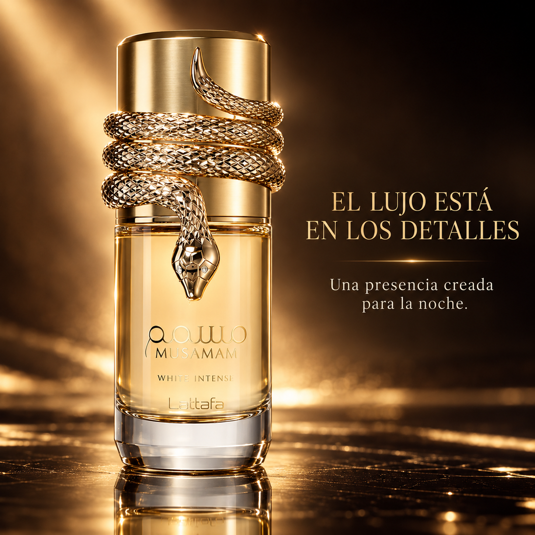 Lattafa – Eau de Parfum Unisex Musamam White Intense 100 ml