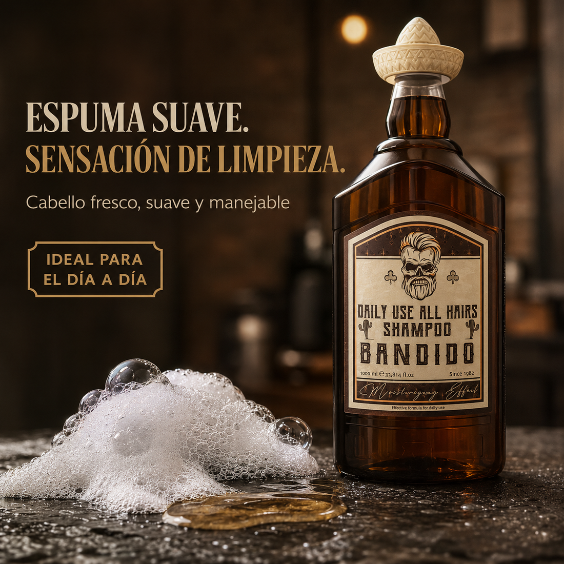 Bandido Daily Shampoo 1000 ml.