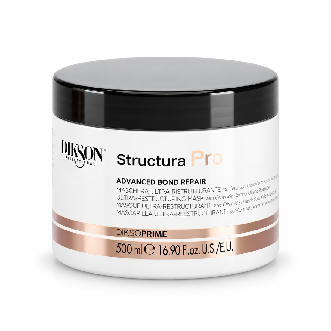 Dikson – Mascarilla reestructurante Structura Pro para cabello dañado 500 ml