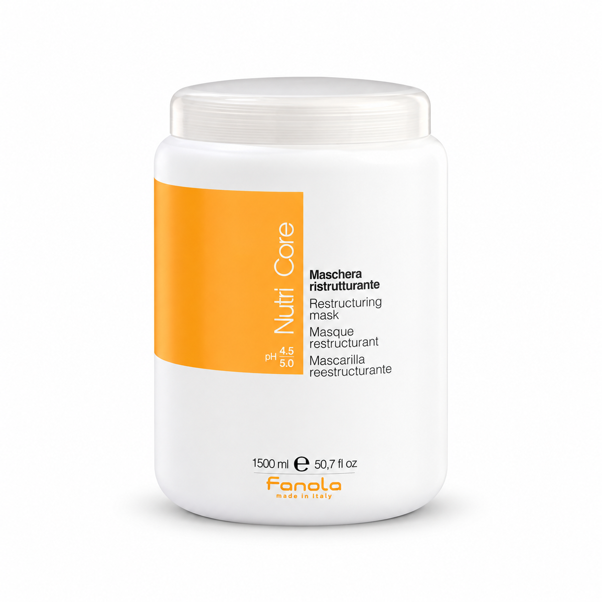 Fanola – Mascarilla para cabello dañado Nutri Care 1500 ml