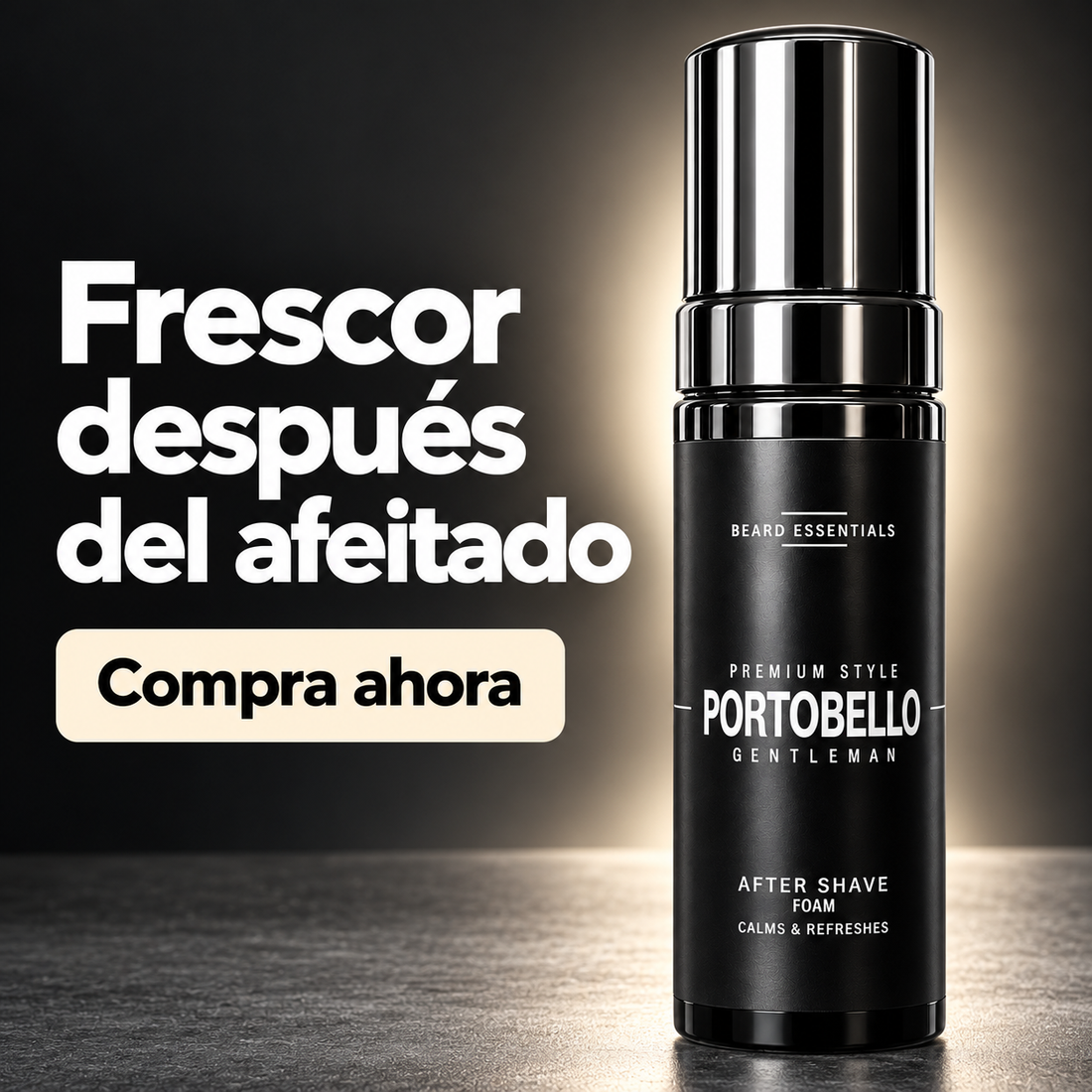 Portobello® After Shave Foam Calms & Refreshes 150ml