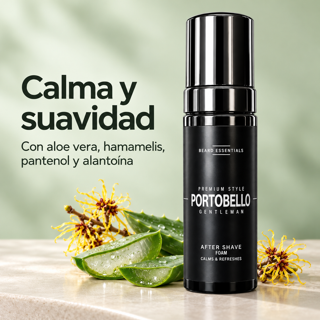 Portobello® After Shave Foam Calms & Refreshes 150ml