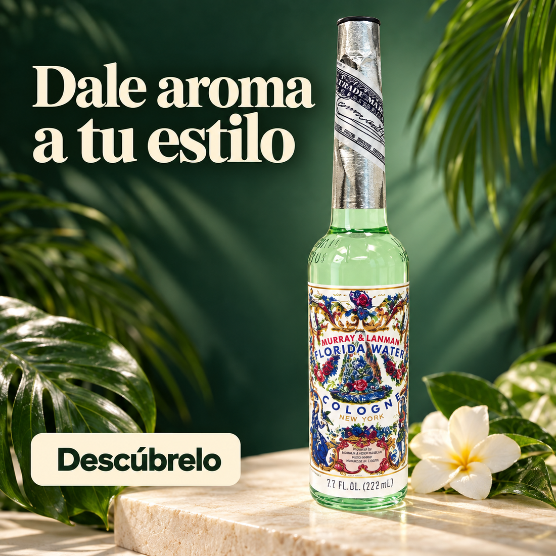 Murray & Lanman – Florida Water Colonia cítrica y especiada 221 ml