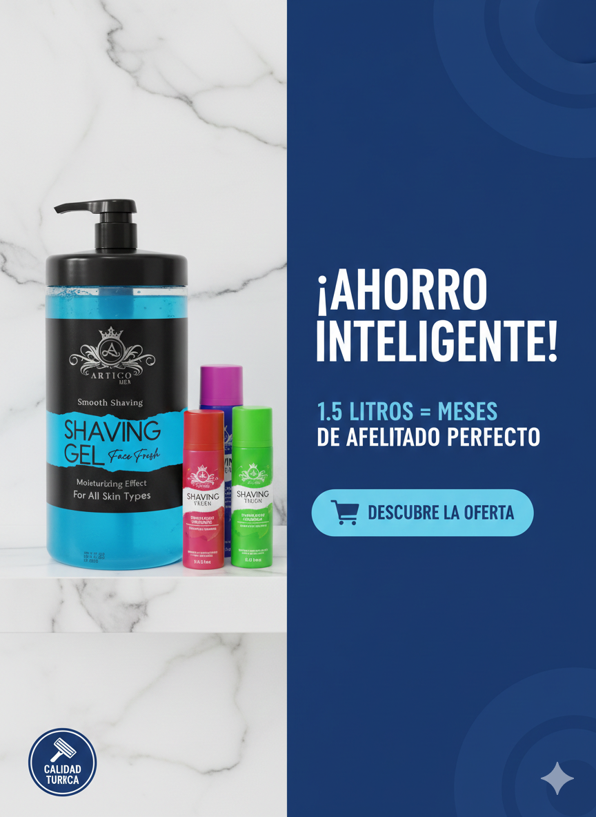 Ártico Men – Gel de Afeitar Hidratante para Todo Tipo de Piel 1500 ml