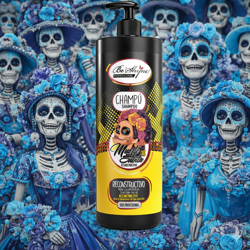 Be´Shyne® – Champú Reconstructivo con Aminoácidos de Queratina para Cabello Dañado 1L