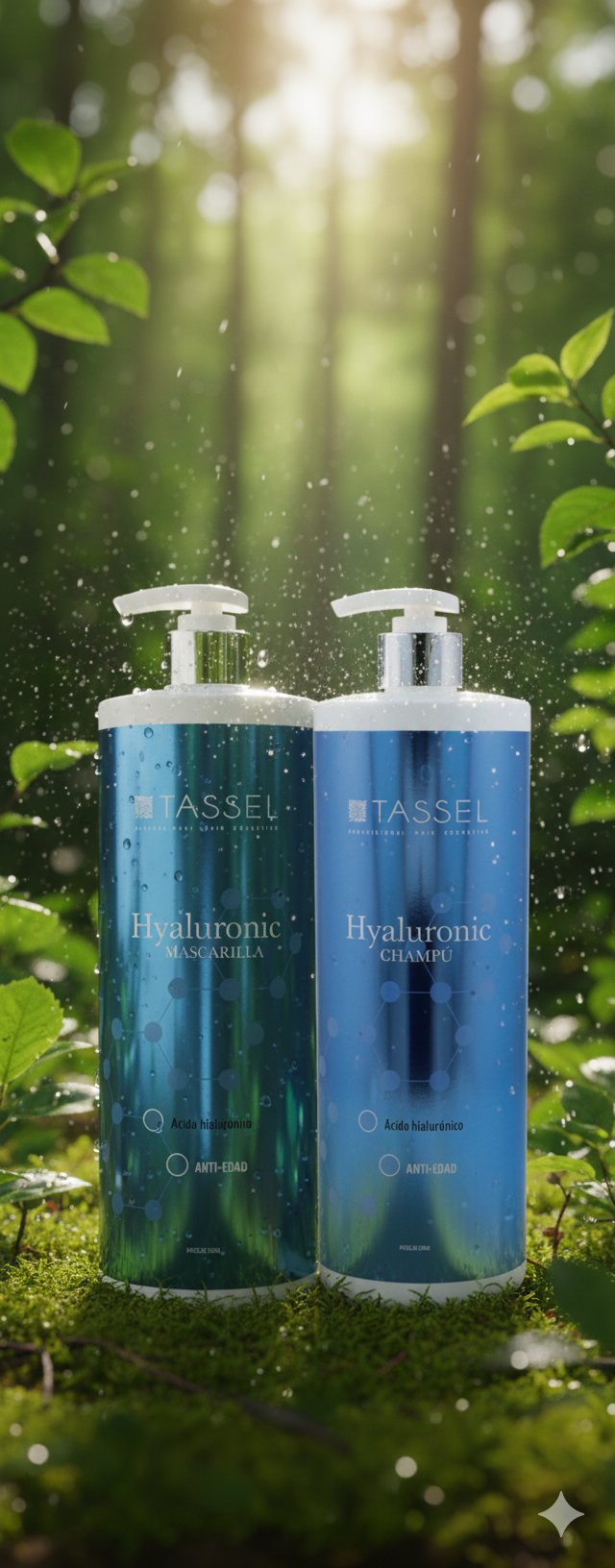 Tassel – Champú hidratante Hyaluronic para controlar el encrespamiento 1000 ml