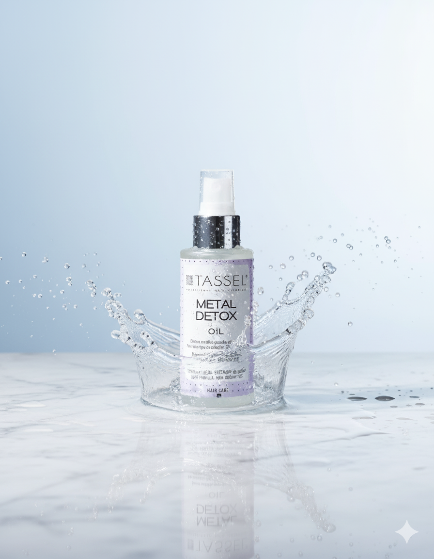 Tassel Aceite Metal Detox 100 ml – Tratamiento Capilar Profesional