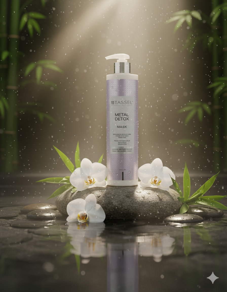 Tassel Aceite Metal Detox 100 ml – Tratamiento Capilar Profesional