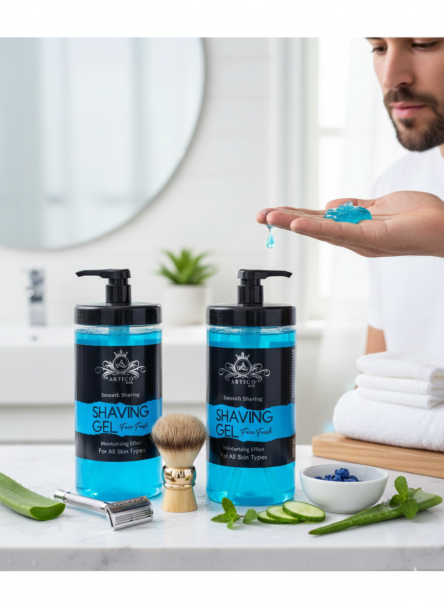 Ártico Men – Gel de Afeitar Hidratante para Todo Tipo de Piel 1500 ml