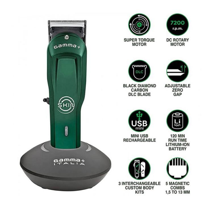 GAMMA+ SKIN BULK BALDING CLIPPER (EXTRA 2 CARCASAS)