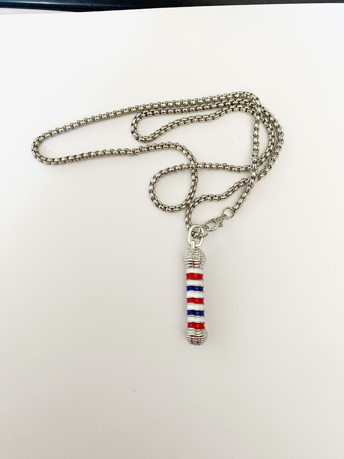 Colgante Collar Accesorios Pequeños de Barbería