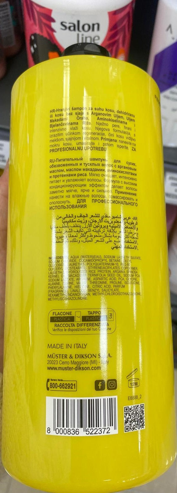 Dikson Prime Super Argán Nutritivo Champú 1000 ml