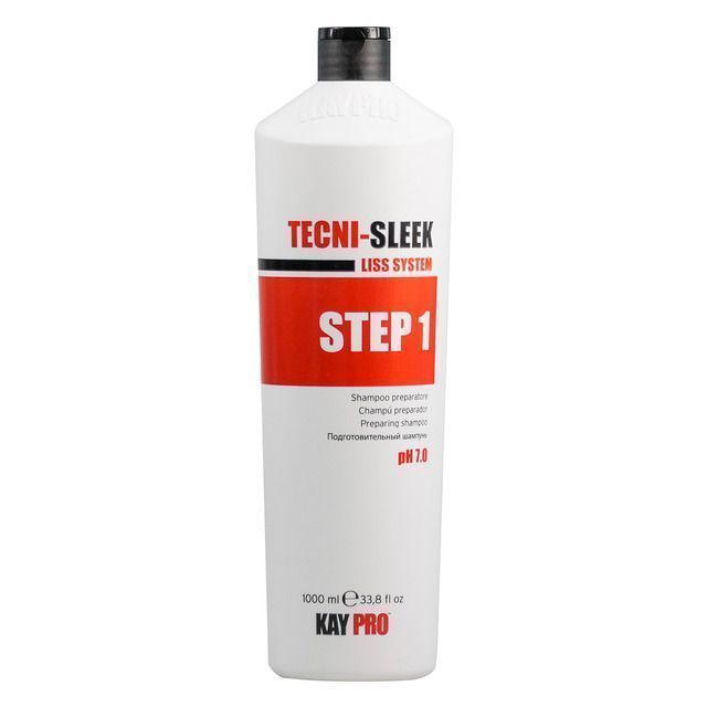 Kaypro Tecni-Sleek Liss System Champú Preparador – Step 1 – 1000 ml
