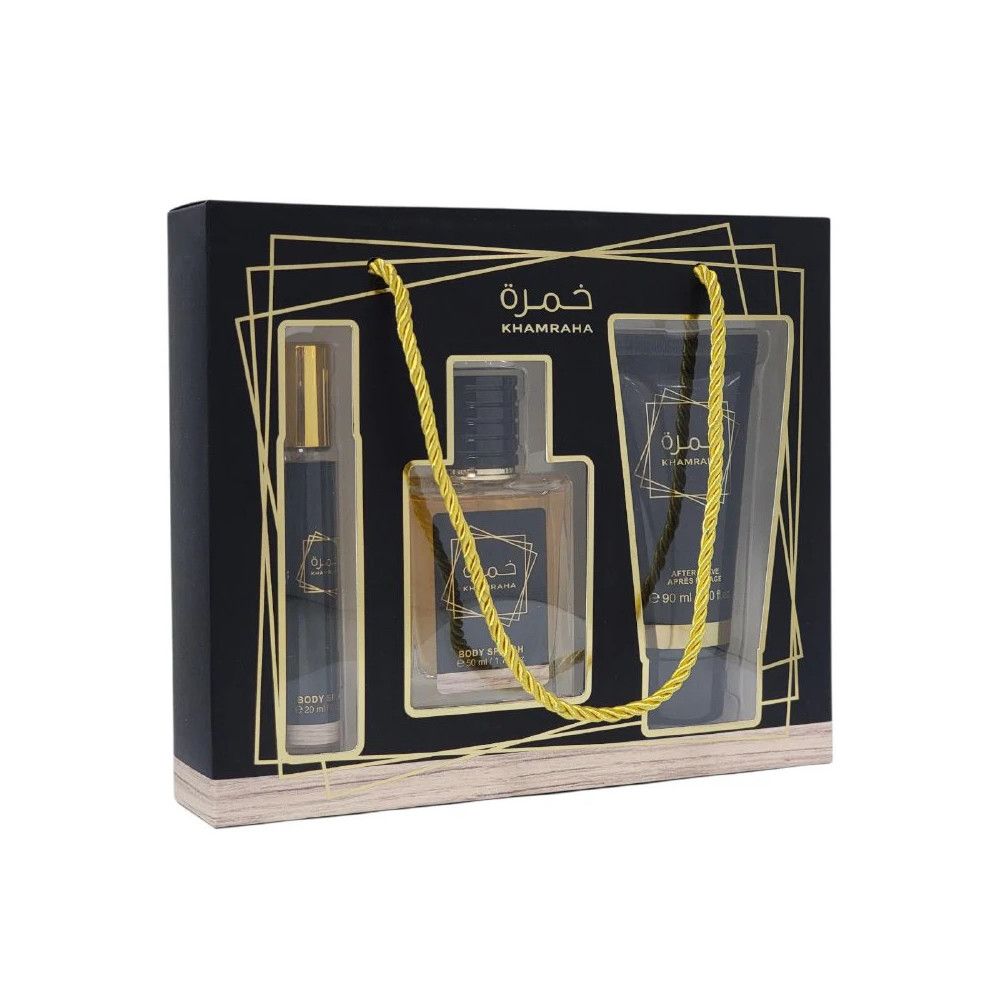 Mystical – Set de Bruma Corporal y Aftershave Khamraha 20 ml + 50 ml + 90 ml