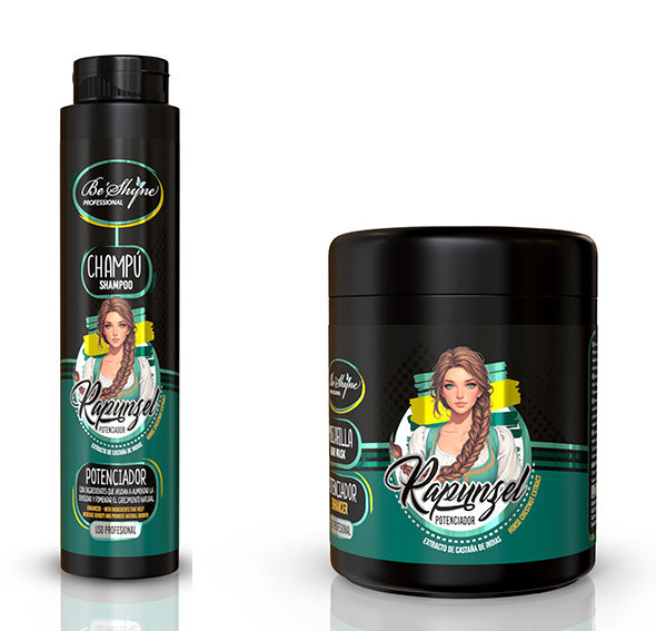RAPUNZEL KIT, SHAMPOO + 500GR MASK Be´Shyne