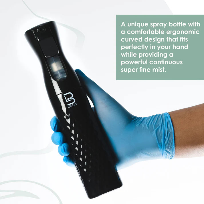 L3VEL3 BOTELLA PULVERIZADORA BISELADA