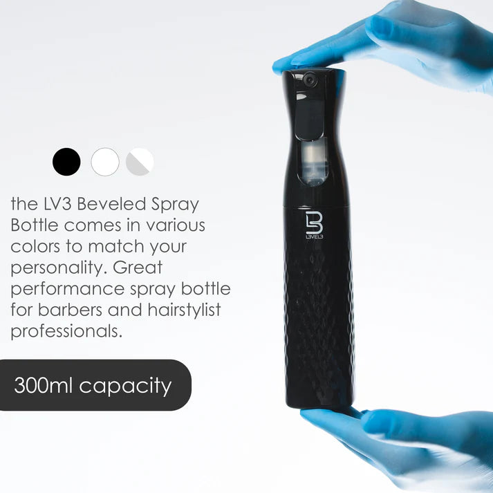 L3VEL3 BOTELLA PULVERIZADORA BISELADA