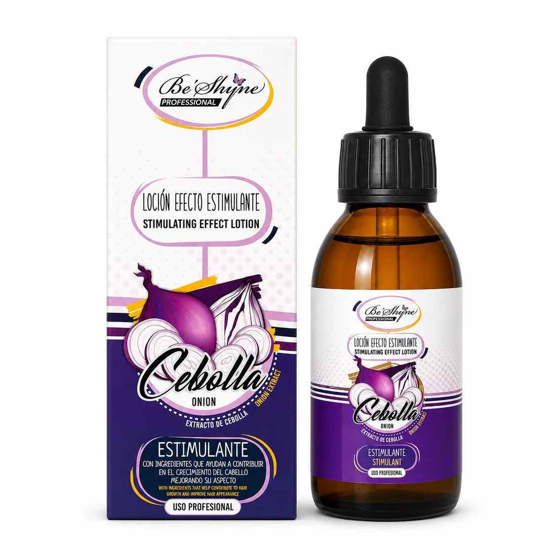 Be'Shyne – Loção estimulante capilar para cabelo hidratado e resistente 125 ml