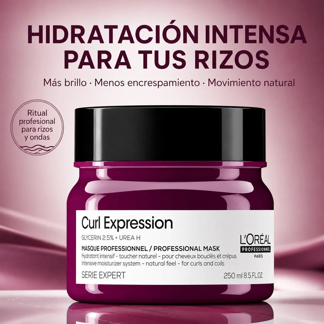 L'Oréal Professionnel – Máscara para Cabelo Encaracolado Curl Expression 250 ml
