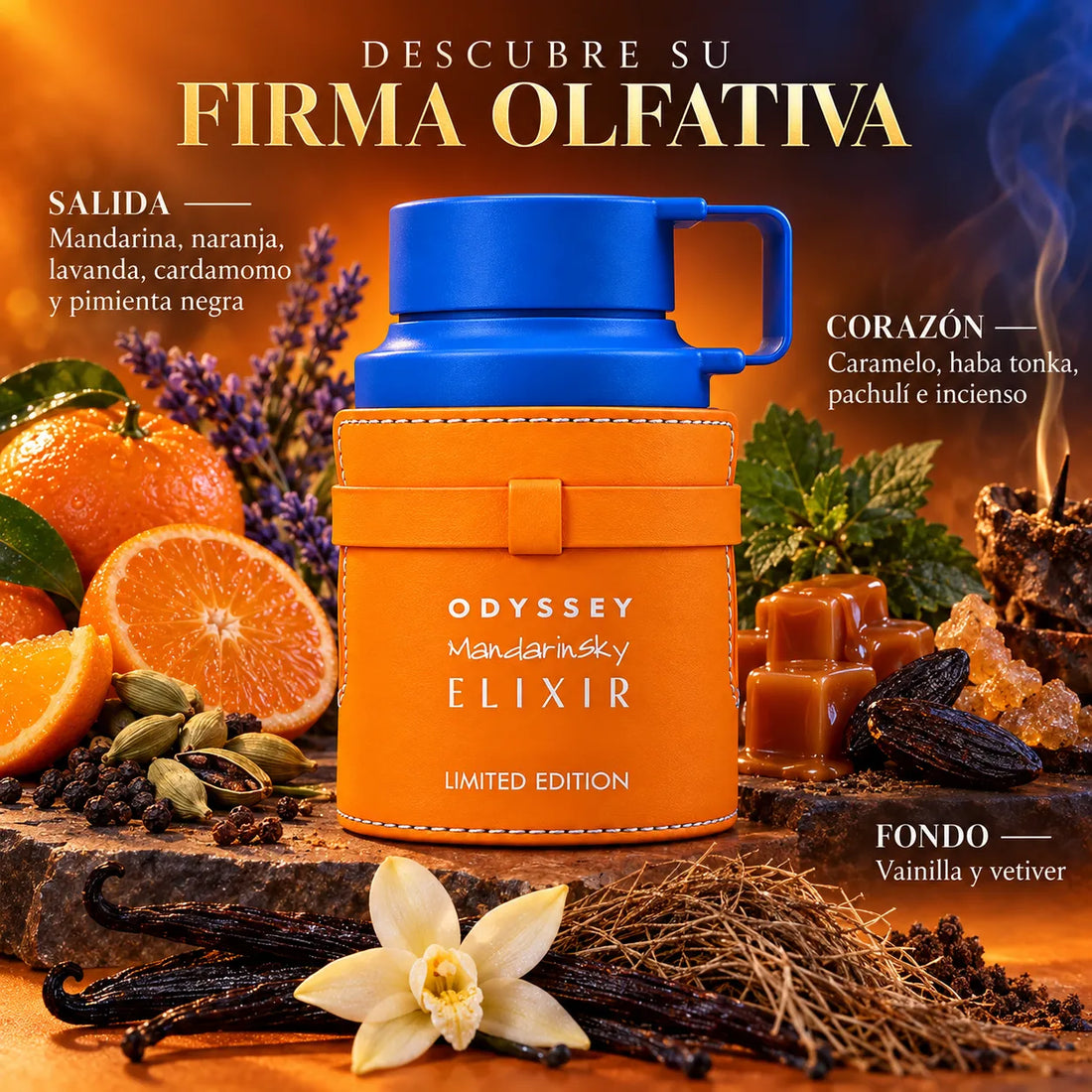 Armaf – Perfume Oriental Amaderado para Hombre Odyssey Mandarin Sky Elixir 100 ml