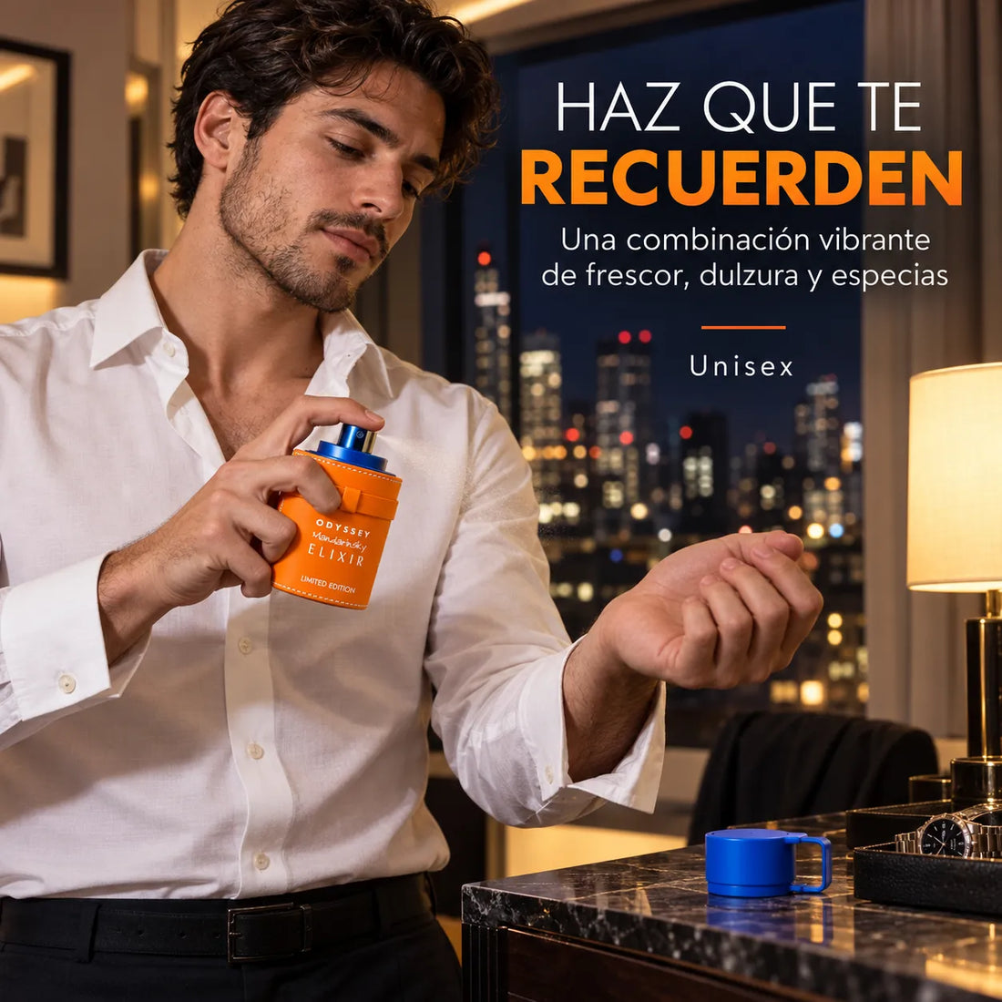 Armaf – Perfume Oriental Amaderado para Hombre Odyssey Mandarin Sky Elixir 100 ml