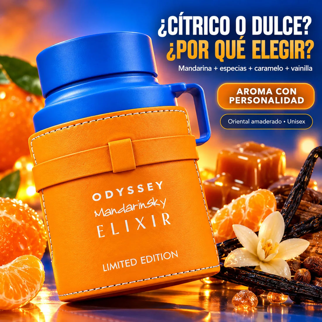 Armaf – Perfume Oriental Amaderado para Hombre Odyssey Mandarin Sky Elixir 100 ml