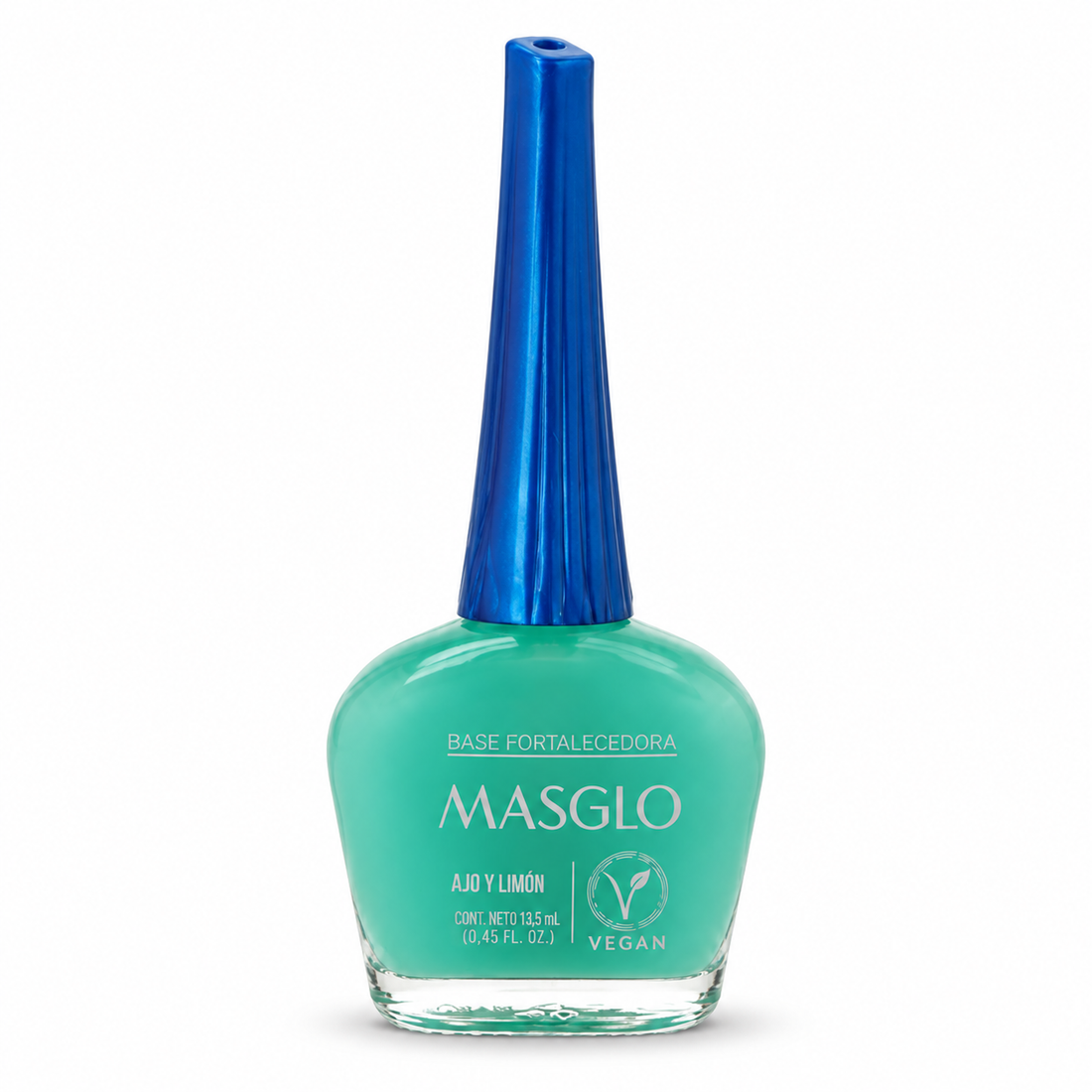 Masglo – Base Fortalecedora Ajo y Limón para Uñas Débiles 13,5 ml