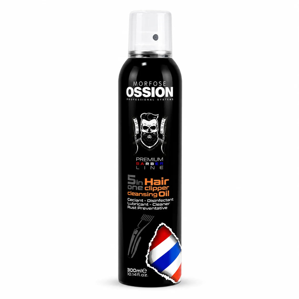 Morfose Ossion 5 en 1 Aceite Limpiador Cortapelos 300ml