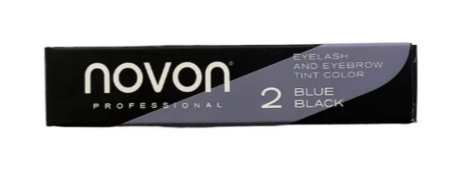 Tinte profesional para pestañas y cejas Azul Negro 2 | Novon Professional 15 ml