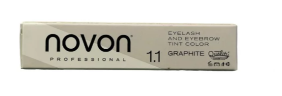 Tinte profesional para pestañas y cejas Graphit 1.1 | Novon Professional 15 ml