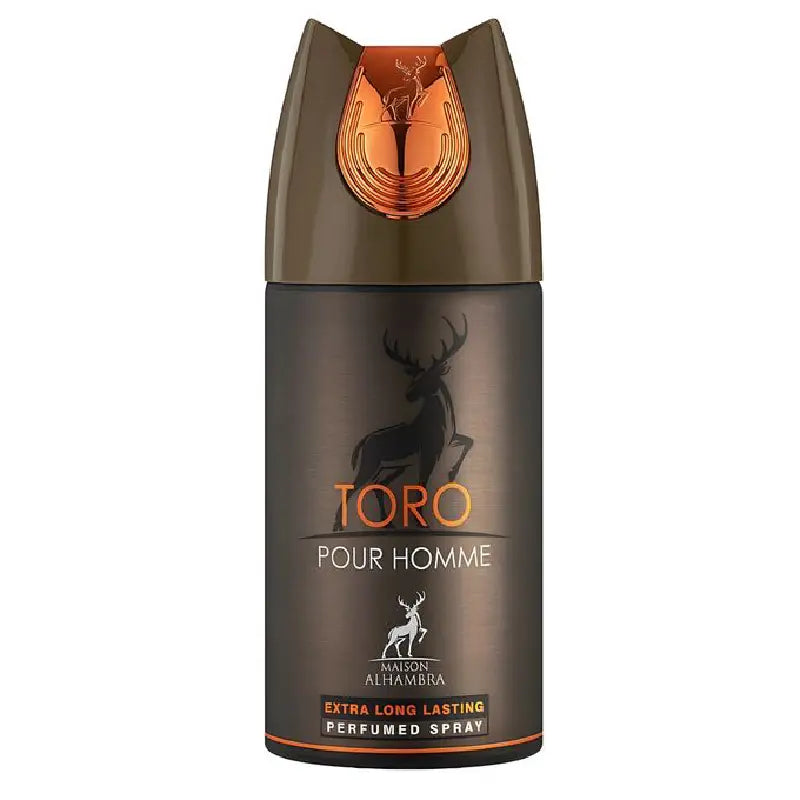 Alhambra Toro Pour Homme Desodorante en spray perfumado para hombre, 250 ml