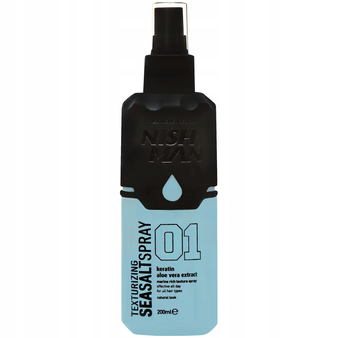 Spray texturizante de sal marina 200 ml – NISHMAN