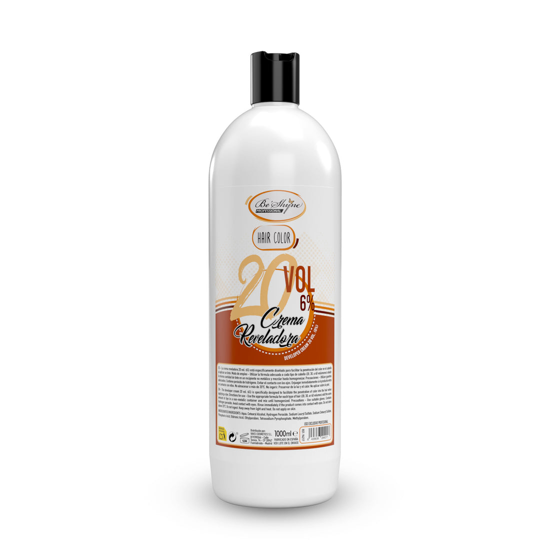 Be´Shyne® Crema Reveladora 20 VOL 6% 1L