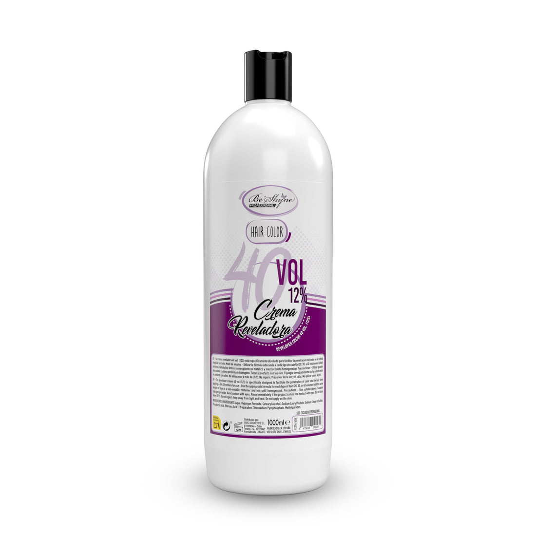 Be´Shyne® Crema Reveladora 40 VOL 12% 1L