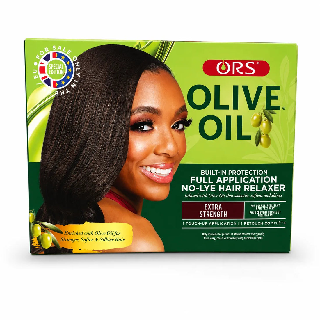 ORS – Kit alisador para cabello resistente con aceite de oliva Super