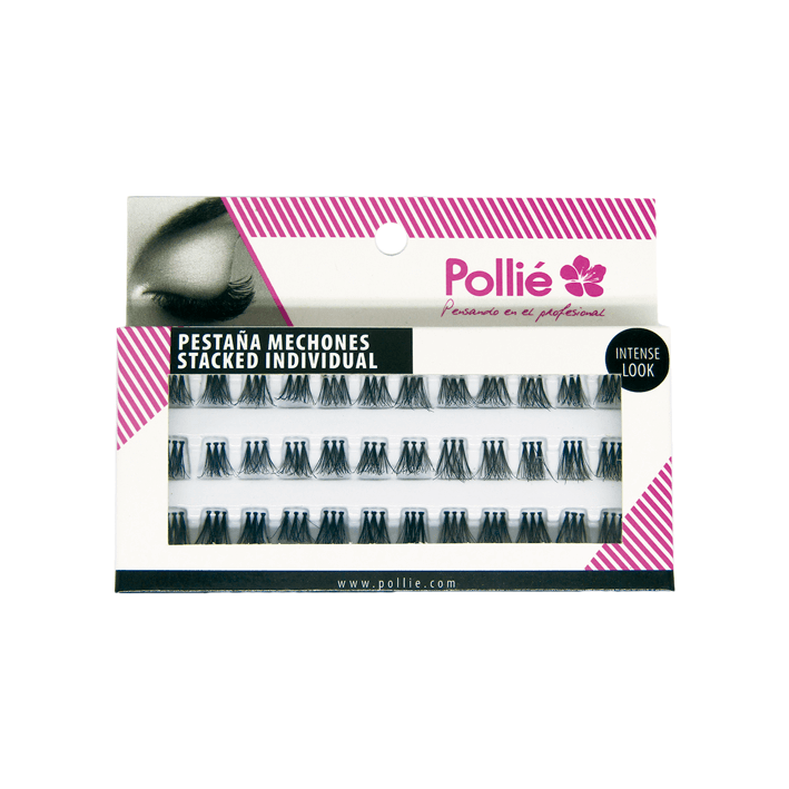 PESTAÑAS POLLIÉ INDIVIDUAL TRIO MEDIAS NEGRAS (copia)