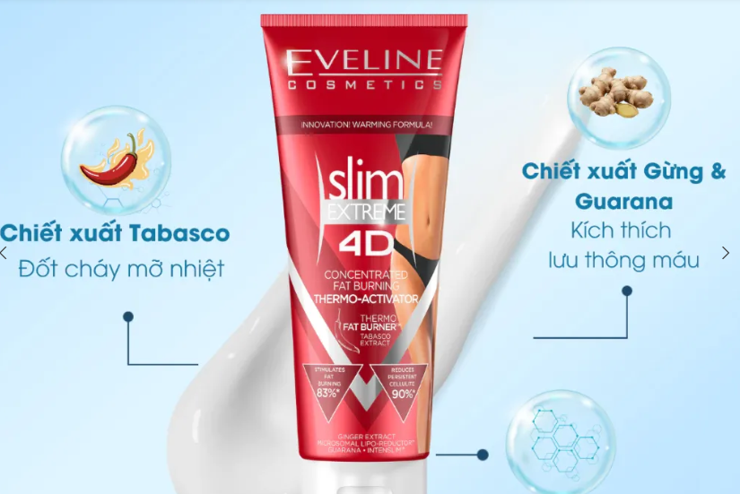 Eveline Slim Extreme 3D Suero Adelgazante Termoactivo 250 ml