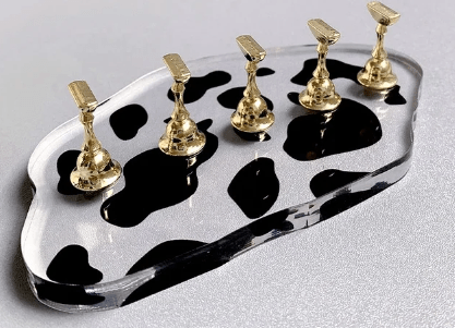 Nail display stand, with magnetic cow tips, 1 unit/5 pieces