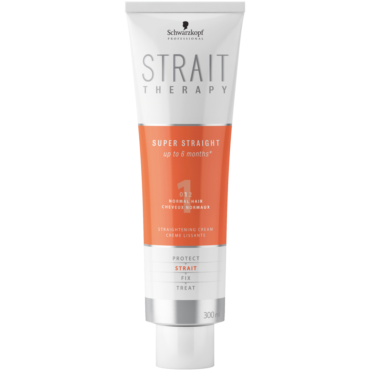 Schwarzkopf Professional – Crema Alisante Profesional Glatt para Alisado Permanente 82 ml + 2x40 ml